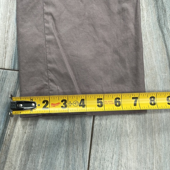 Ann Taylor Trousers Gray/Brown 0P - Picture 6 of 8